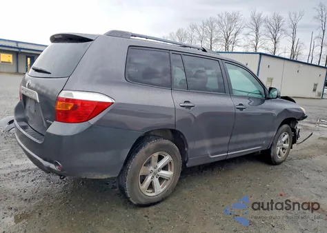 2010 Toyota Highlander z USA, uszkodzony, nr VIN 5TDBK3EH1AS006634